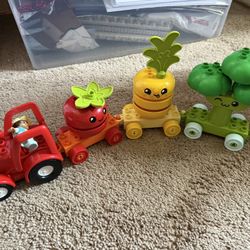 LEGO DUPLO My First Fruit and Vegetable Tractor Toy 10982