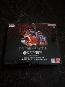 ONE PIECE OP-16: THE TIME OF BATTLE BOOSTER BOX