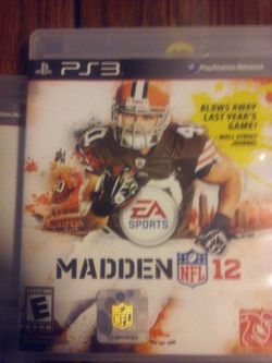 Ps3 madden nfl 12