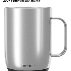 Ember Mug 2, 14 oz, Temperature Control Smart Mug, Stainless Steel