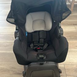 Nuna Car Seat with Base And Stroller Attachment 
