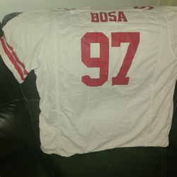 49ers Authentic Bosa Jersey