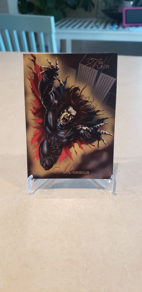 1994 Flair Marvel Morbius Card