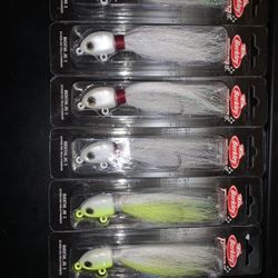 Brand New Berkley Bucktail Jigs 3oz Set