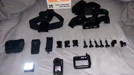 DJI Osmo Action 5 with K&F Concept POV Mount Kit Plus