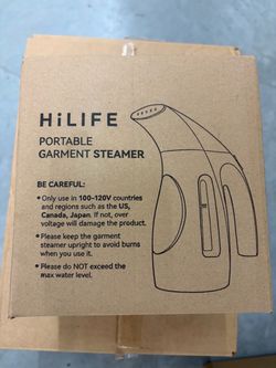 HiLIFE Steamer for Clothes, Portable Handheld Clothing Steamer, 240ml Big Capacity, 700W, Strong Power, Fabric Quick Wrinkle Remover with Brush for Ho