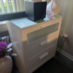 White IKEA Dresser 