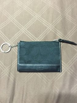 Coach Skinny Mini Keychain Wallet