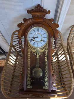 Vintage Korean Wall Clock