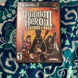 Guitar Hero 3 Legends Of Rock Ps2