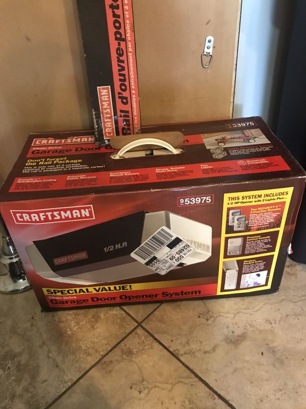 Craftsman garage door opener system for Sale in Tampa, FL OfferUp