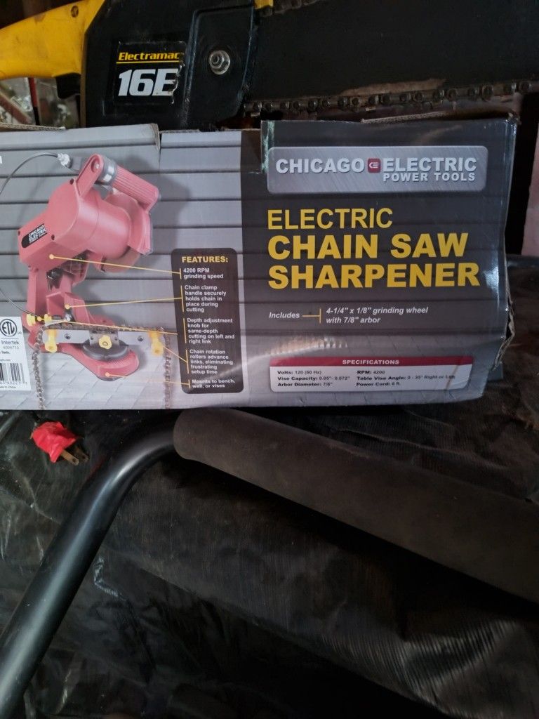 Chain Saw Sharpener 