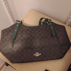 Coach Meadow Shoulder Bag in Signature Canvas