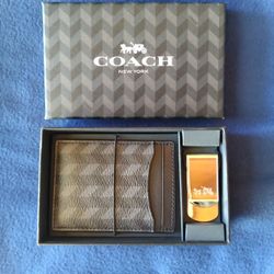 Coach Card Holder Set 