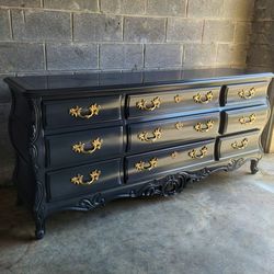 Oversized FRENCH country PROVINCIAL  Dresser BUFFET credenza