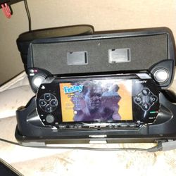 Sony PlayStation Portable PSP W Games And Movie And Charger  Asking $130.00 For Everything 