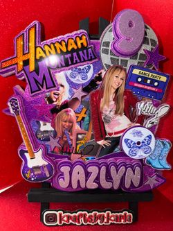 Hanna Montana Cake Topper