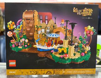 LEGO Ideas Willy Wonka & The Chocolate Factory 21360 2025 Pieces New Sealed