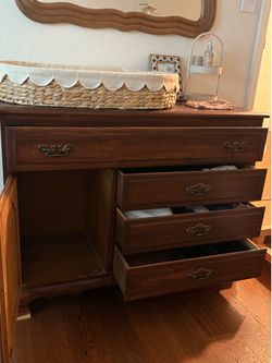 Solid Wood Dresser