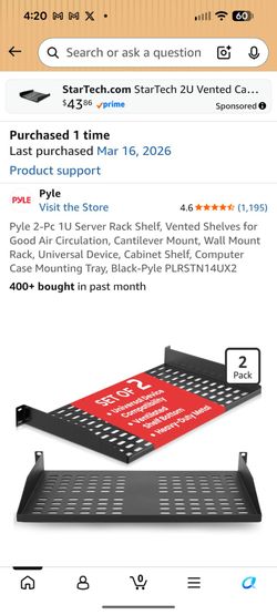 Metal Rack Shelves Audio Server Music Production