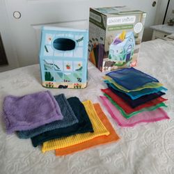 Baby Toy - Sensory Sprouts Peek & Pull Baby Tissue Box Toy