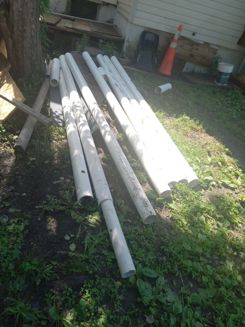 Tubo Pvc 4 Inches Pipe