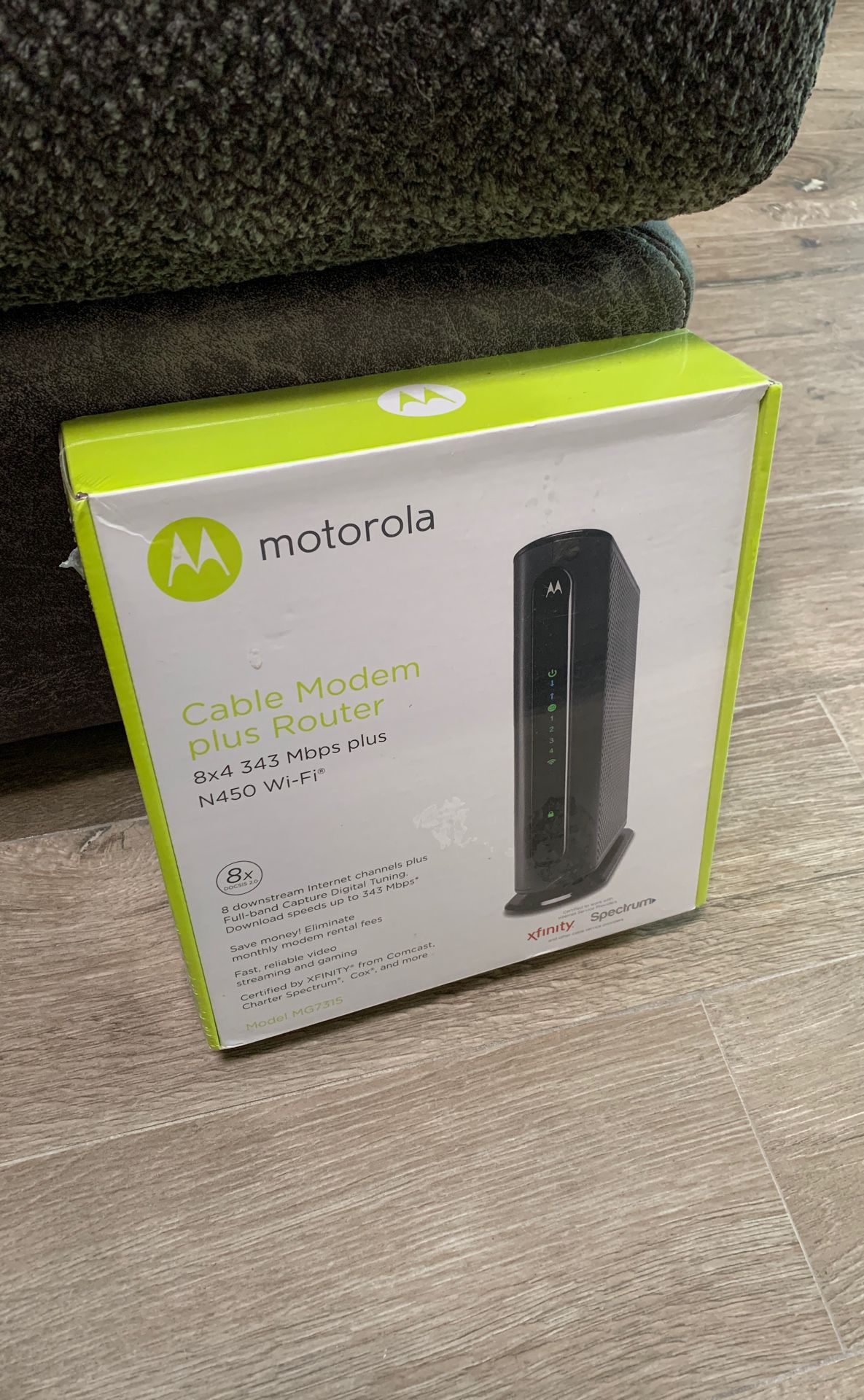 Motorola Modem plus Router