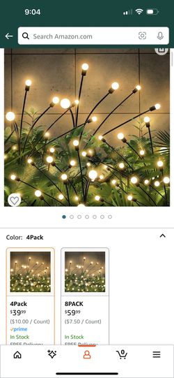 Solar Garden Lights 4 Pack