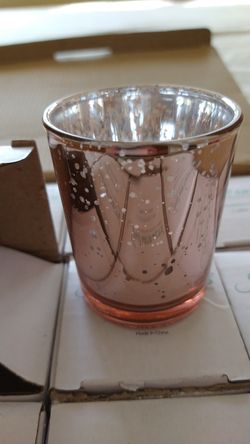 Holder candles w tea candles