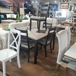 5pc Standard Height Dining Set