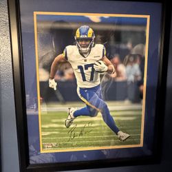 Puka Nacua Autograph Frame Photo 16x20