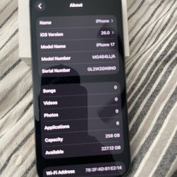 iPhone 17 256GB