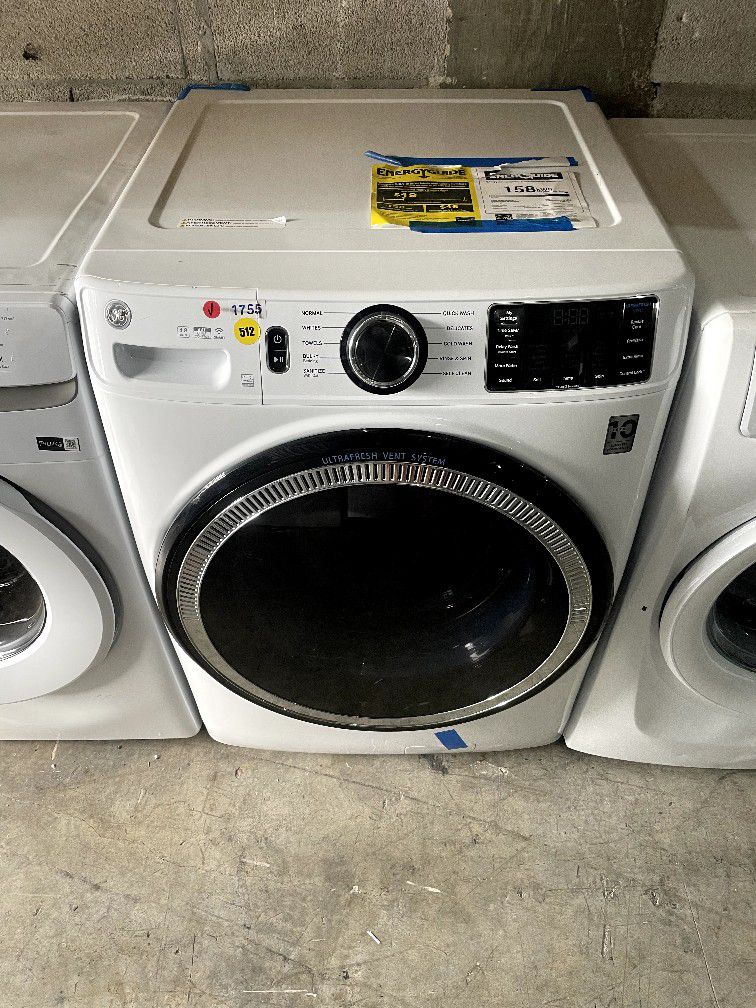 GE 27” FRONT LOAD STACKABLE WASHER WHITE $500