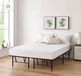 Full Size Platform Bed - No Boxspring Needed - New!
