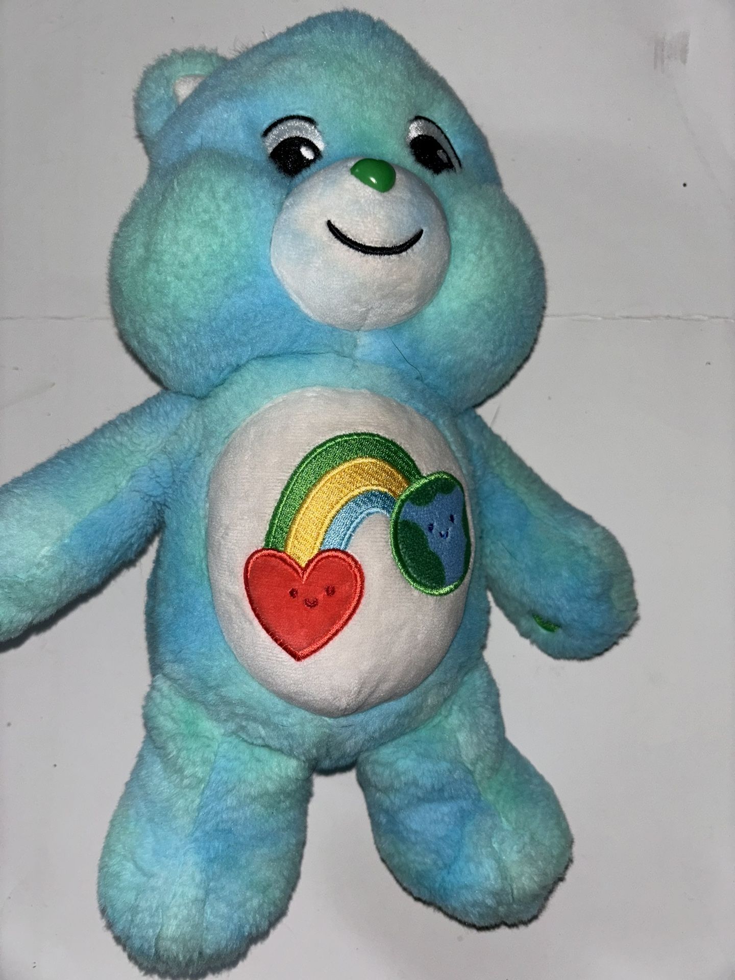 2021 Carebear Heart Rainbow Earth Bear