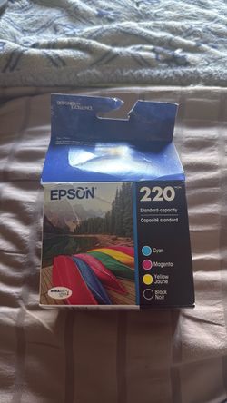 Epson 220 ink cartridges 4 colors