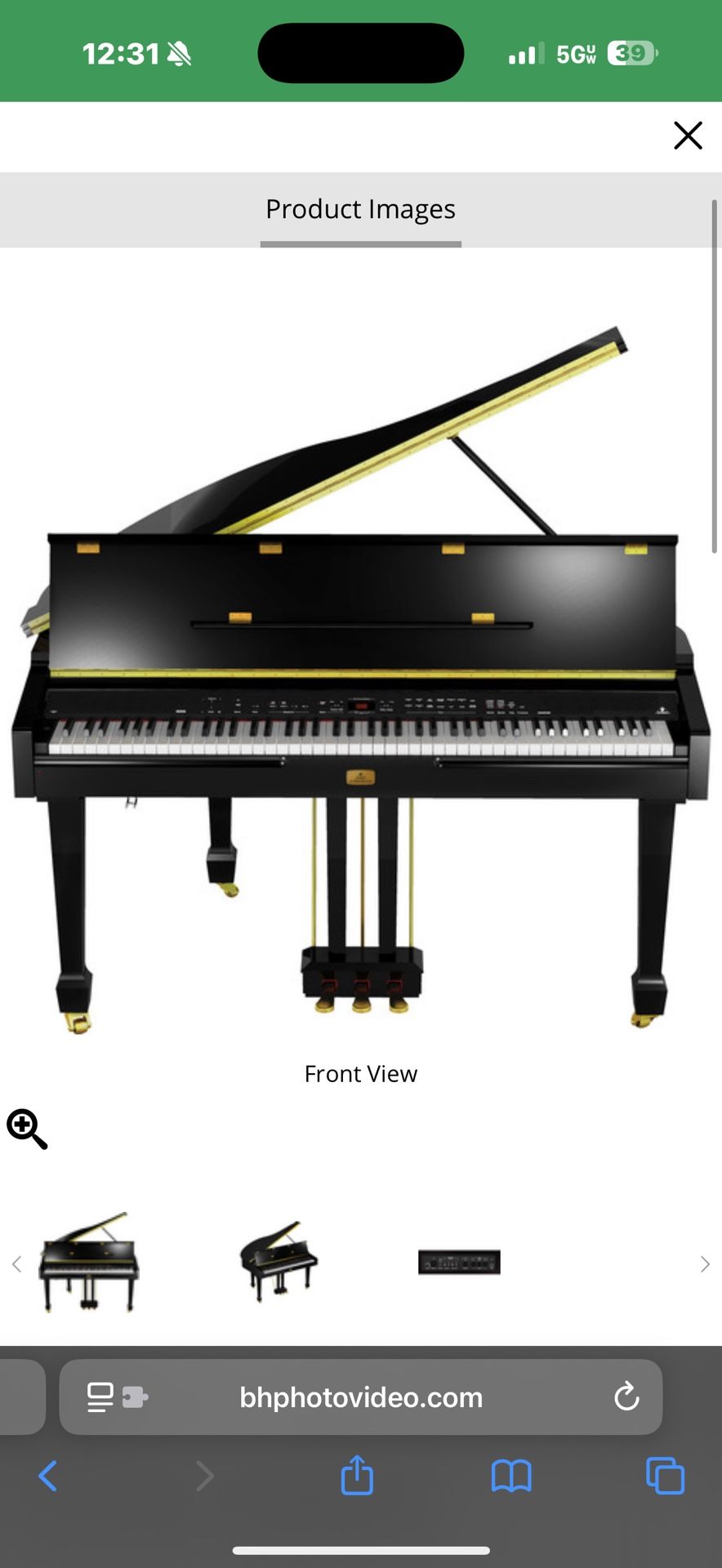 Behringer Eurogrand Concert Digital Piano