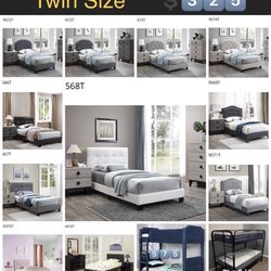 Very Nice TWIN Beds With Nice Orthopedic Supreme Mattress 📍 