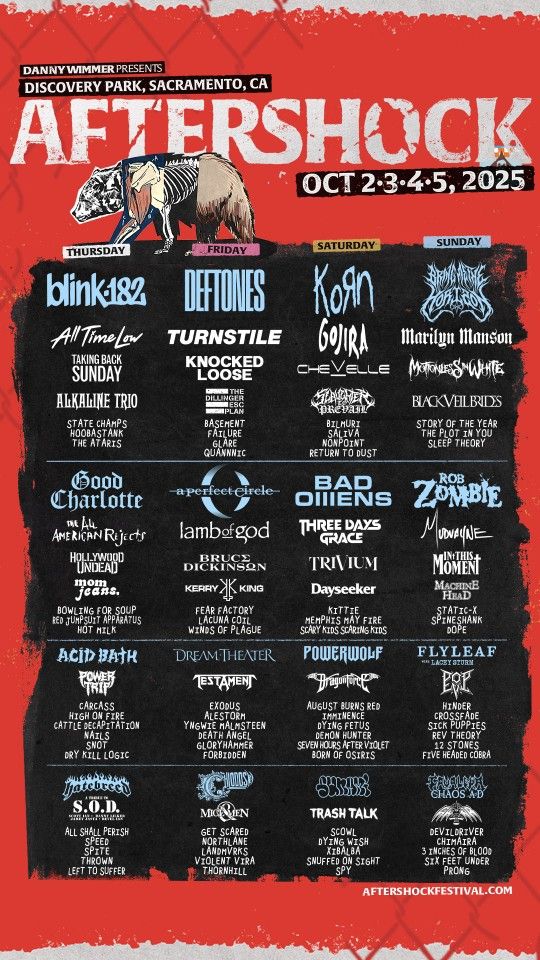 Aftershock Thursday Wristband