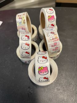 Hello Kitty rolls of stickers
