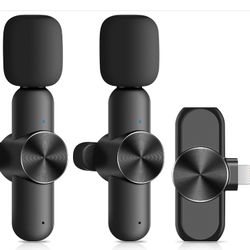 New 2-in-1 Wireless Lavalier Microphone