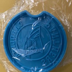 Carolina panthers car coaster resin molds