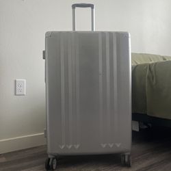 Large Silver CALPAK Luggage 28 "