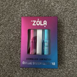 ZOLA Brow & Lash Lamination Kit – Classic System Color Lab NEW