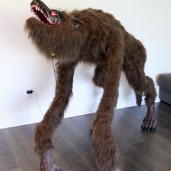 Animatronic Werewolf Halloween Decoration 