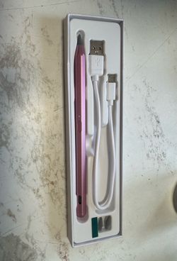 Pink stylus pen