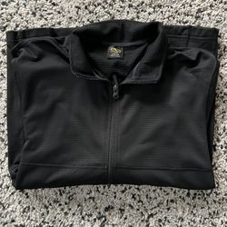 Black Zip Up Men’s Lightweight Jacket