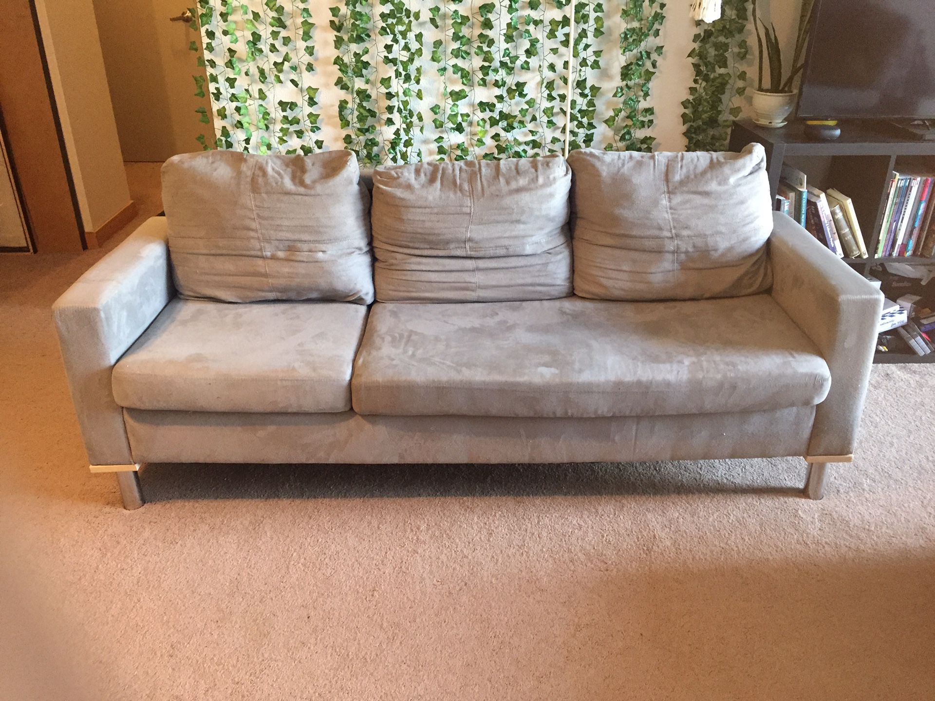 3 Seater Micro-suede Couch