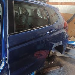2017 Honda Fit Left Rear Door 
