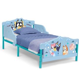 Boy and girl toddler beds with mattress
